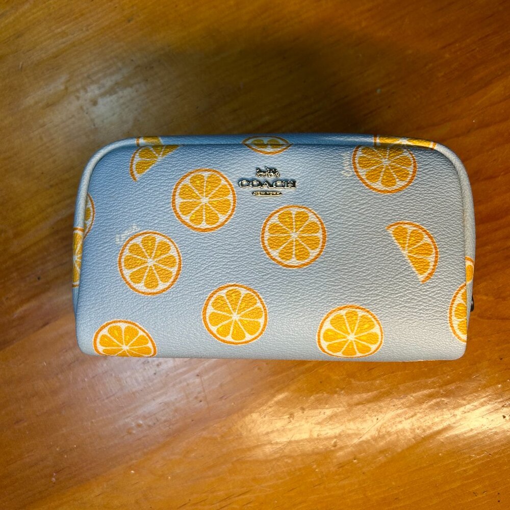 Coach Boxy Makeup Bag